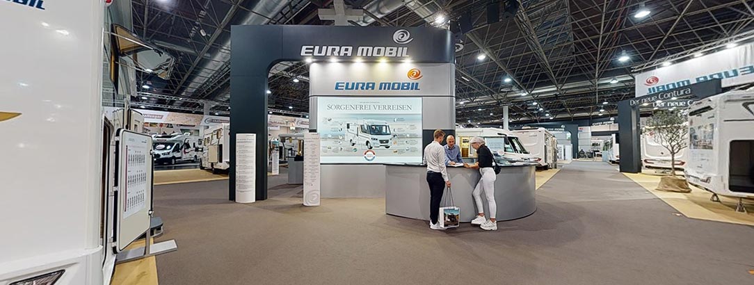 Actualités : Stand d'exposition virtuel Eura Mobil